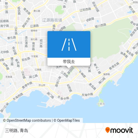 三明路地图