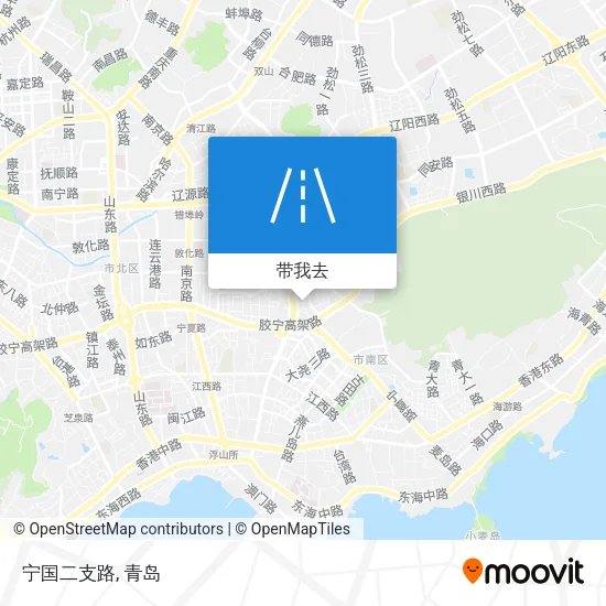 宁国二支路地图