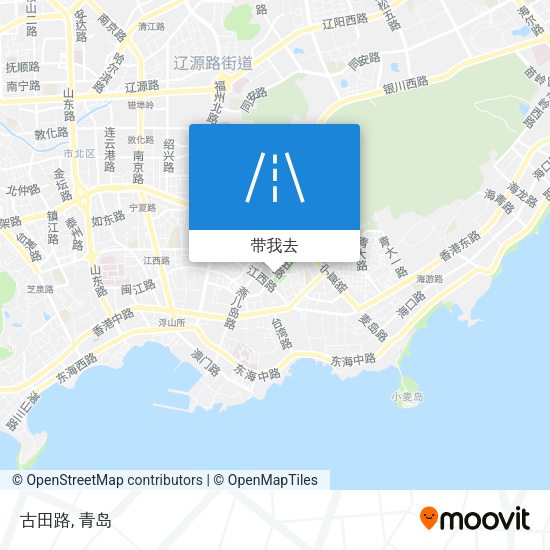 古田路地图