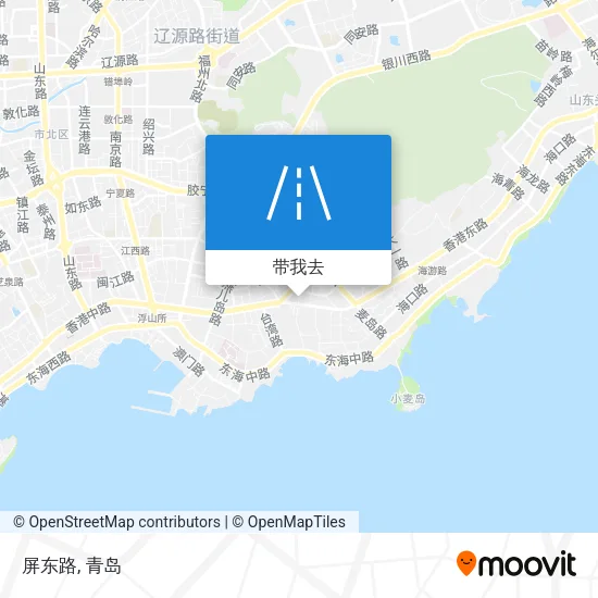 屏东路地图