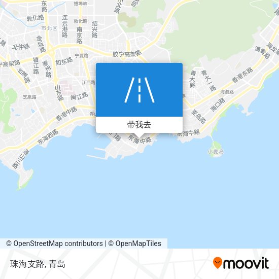 珠海支路地图