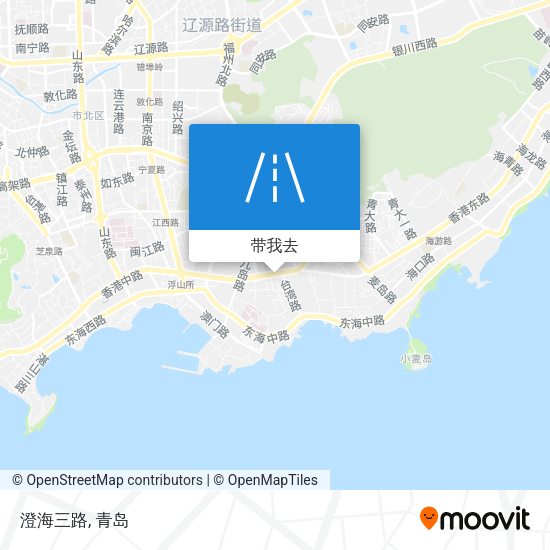 澄海三路地图