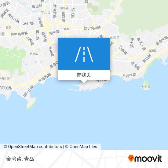 金湾路地图