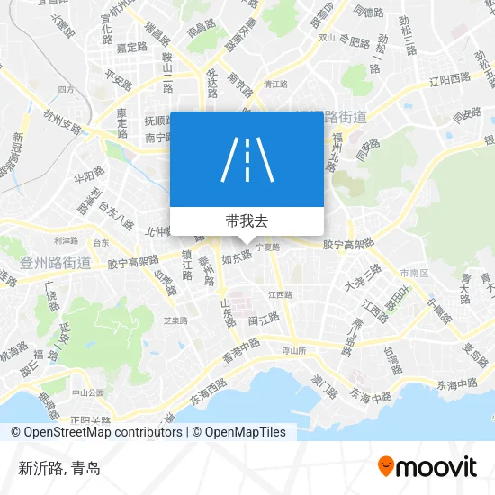 新沂路地图