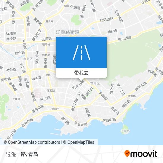 逍遥一路地图