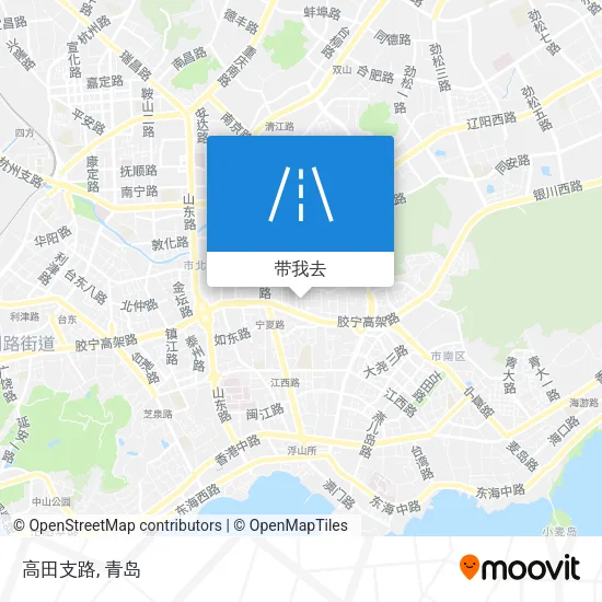 高田支路地图