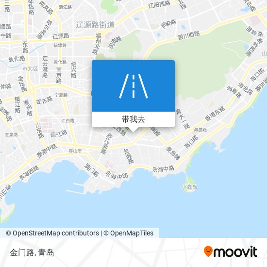 金门路地图