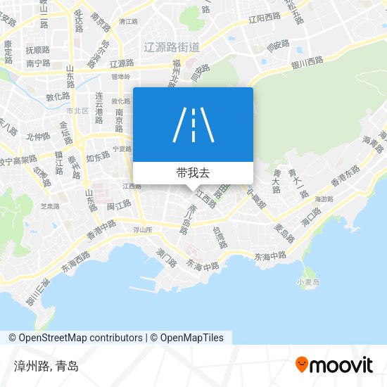 漳州路地图