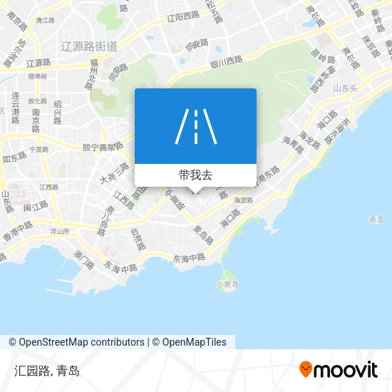 汇园路地图