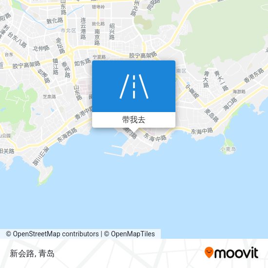 新会路地图