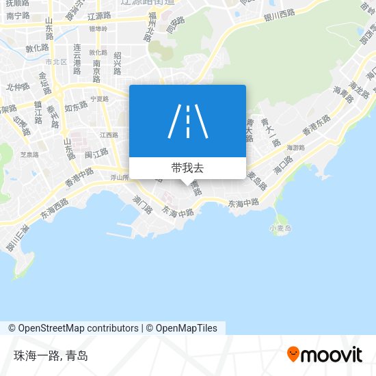 珠海一路地图