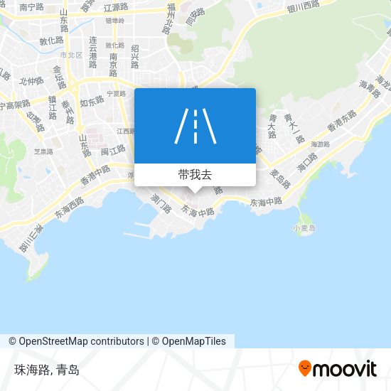 珠海路地图