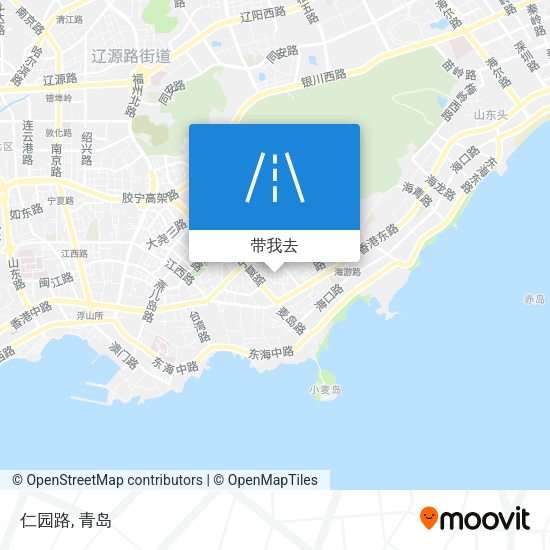 仁园路地图