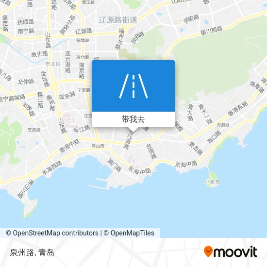 泉州路地图