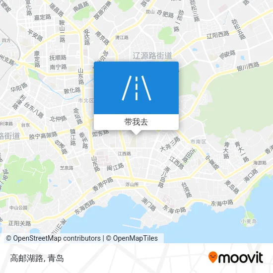 高邮湖路地图