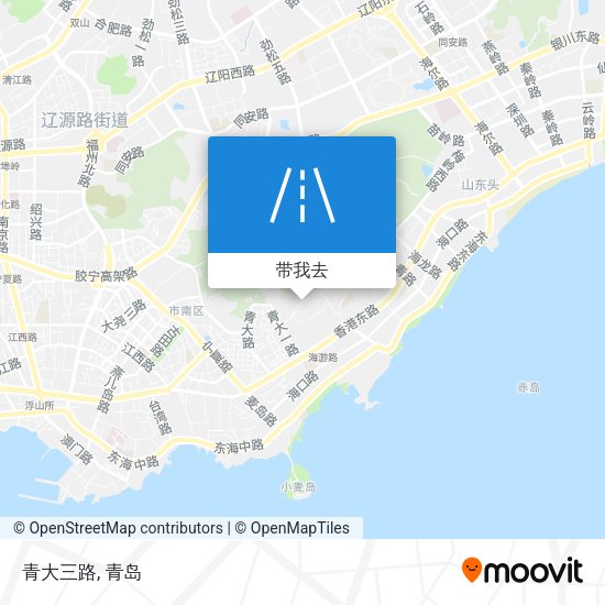 青大三路地图