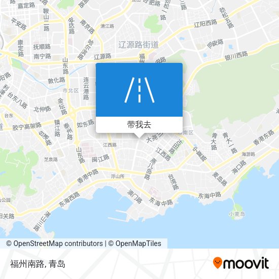 福州南路地图