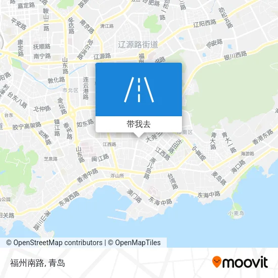 福州南路地图