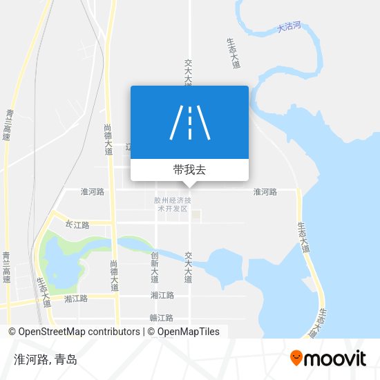 淮河路地图