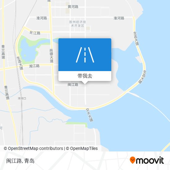 闽江路地图