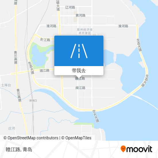 赣江路地图