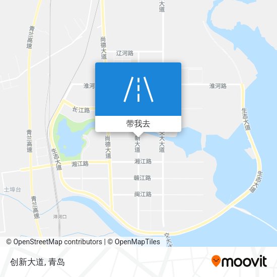 创新大道地图
