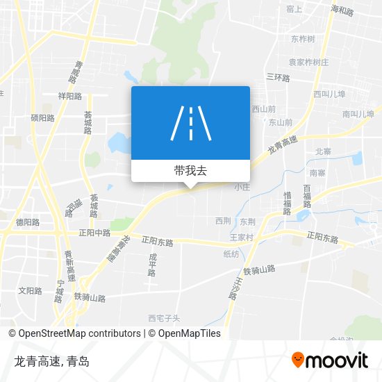 龙青高速地图