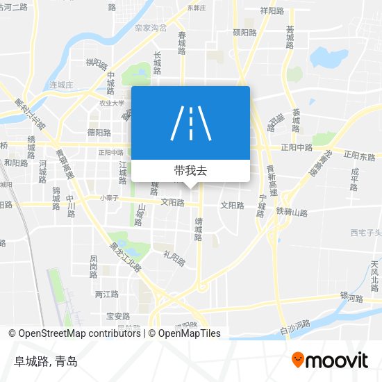 阜城路地图