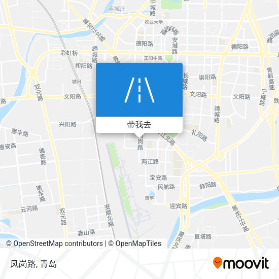凤岗路地图