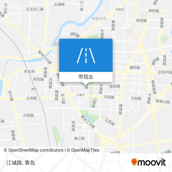 江城路地图
