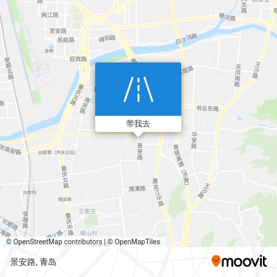 景安路地图