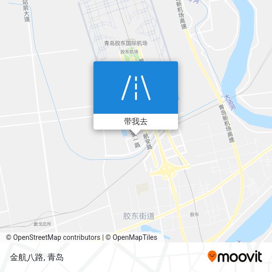 金航八路地图