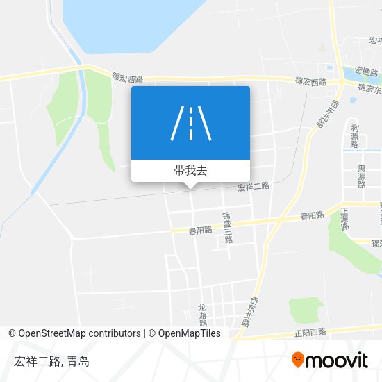 宏祥二路地图