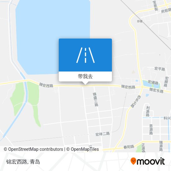 锦宏西路地图