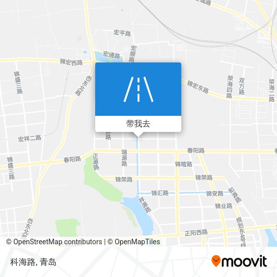 科海路地图