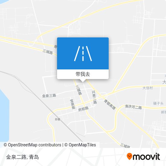 金泉二路地图