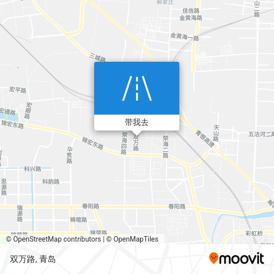 双万路地图