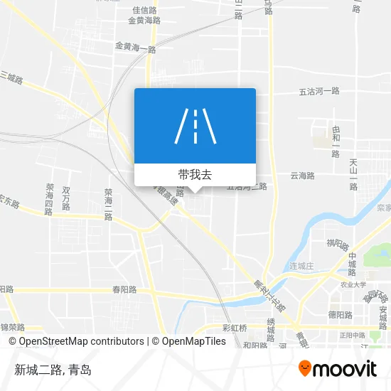 新城二路地图