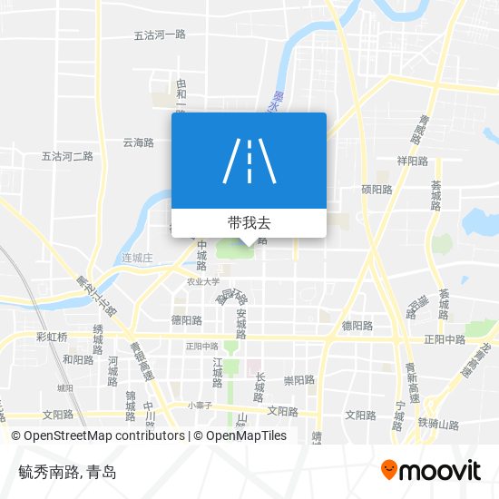 毓秀南路地图