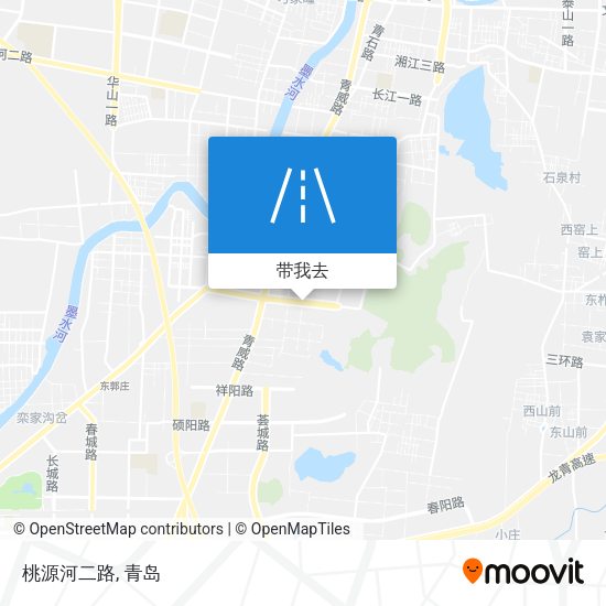 桃源河二路地图