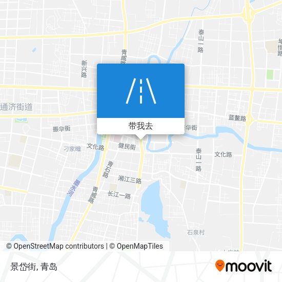 景岱街地图