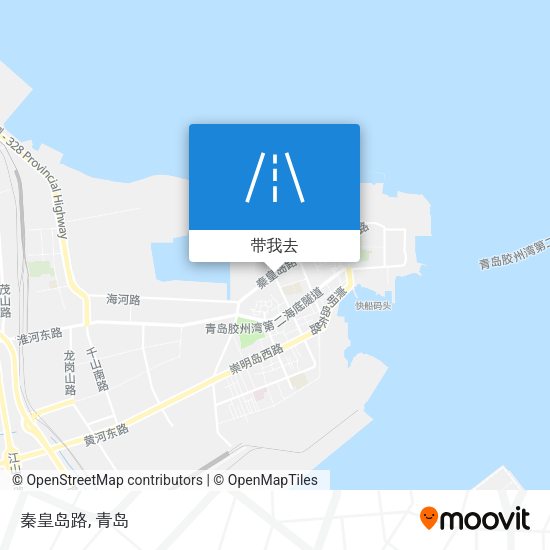 秦皇岛路地图