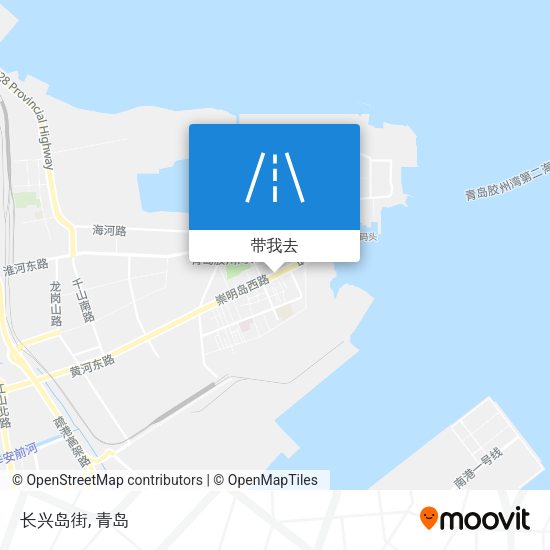 长兴岛街地图