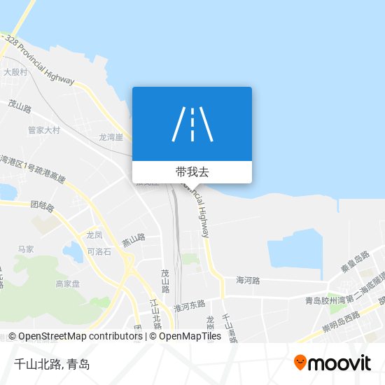 千山北路地图