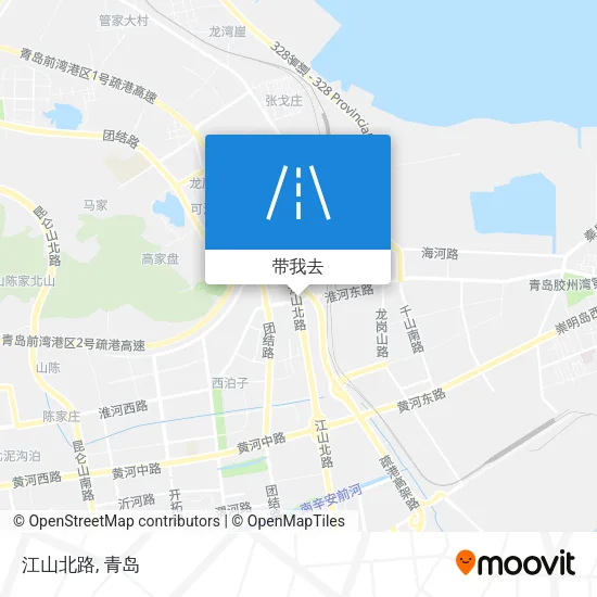 江山北路地图