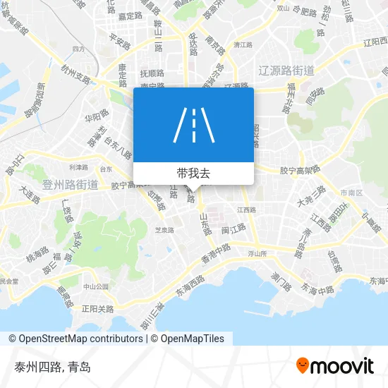 泰州四路地图