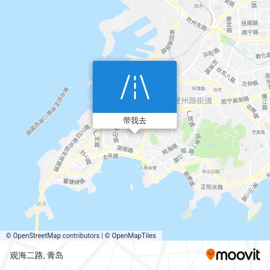 观海二路地图