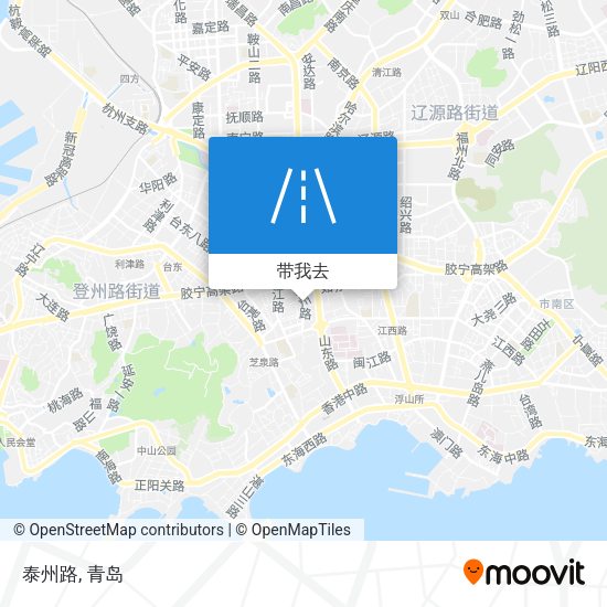 泰州路地图