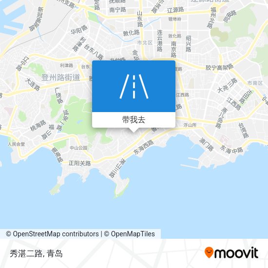秀湛二路地图