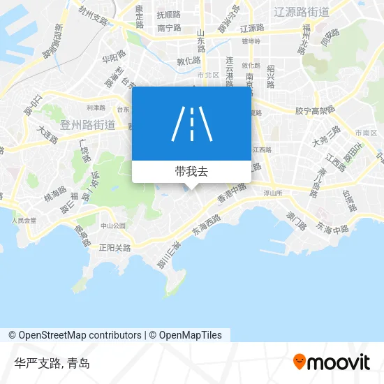 华严支路地图